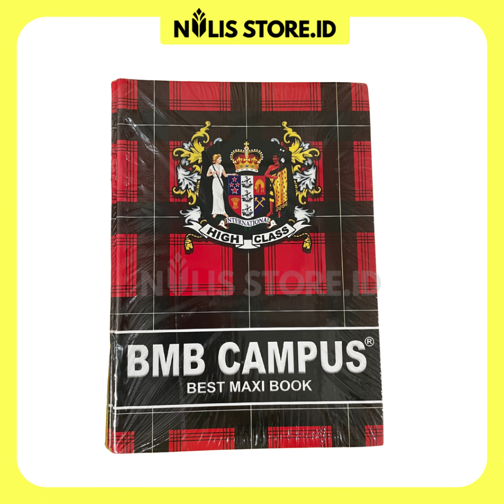 

NulisStore|Buku Tulis BMB CAMPUS 70 lembar besar 1 pack isi 10 buku Best Maxy Book Boxy Campus