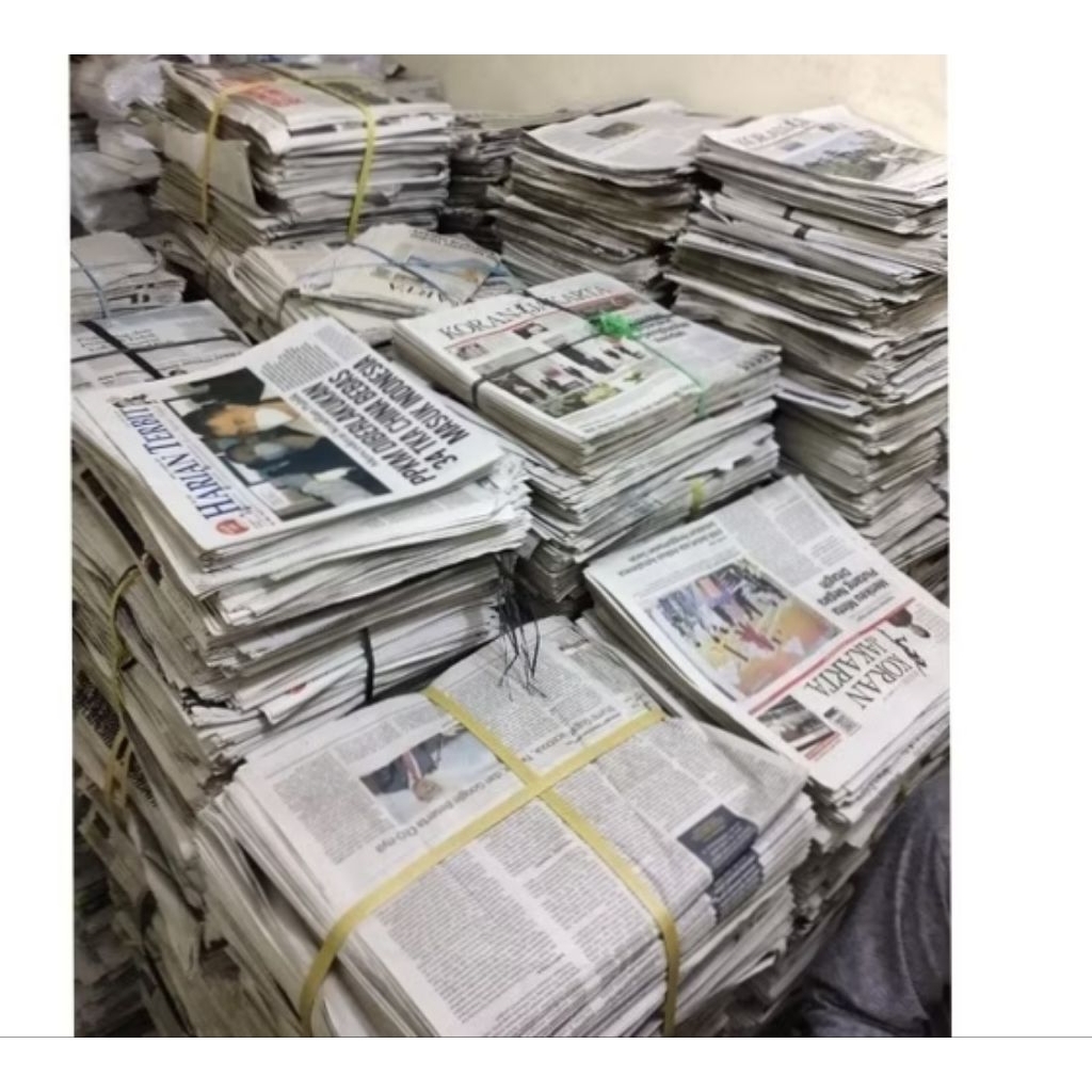 Koran Bekas Kertas Koran