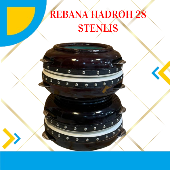 Rebana Hadroh 28 cm Kayu Mangga Kencer Stenlis Suara Nyaring Rebana Qasidah Marawis