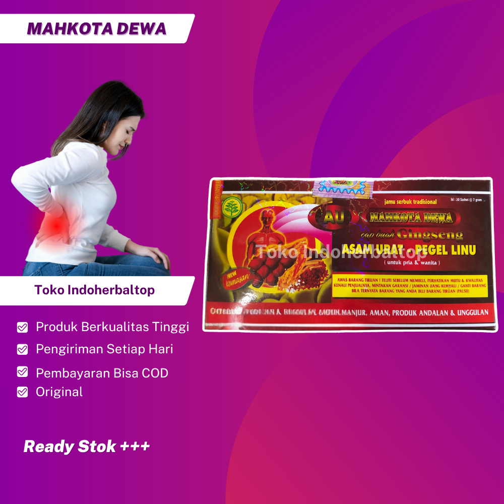 

Ramuan Herbal Mahkota Dewa Original Kemasan Merah
