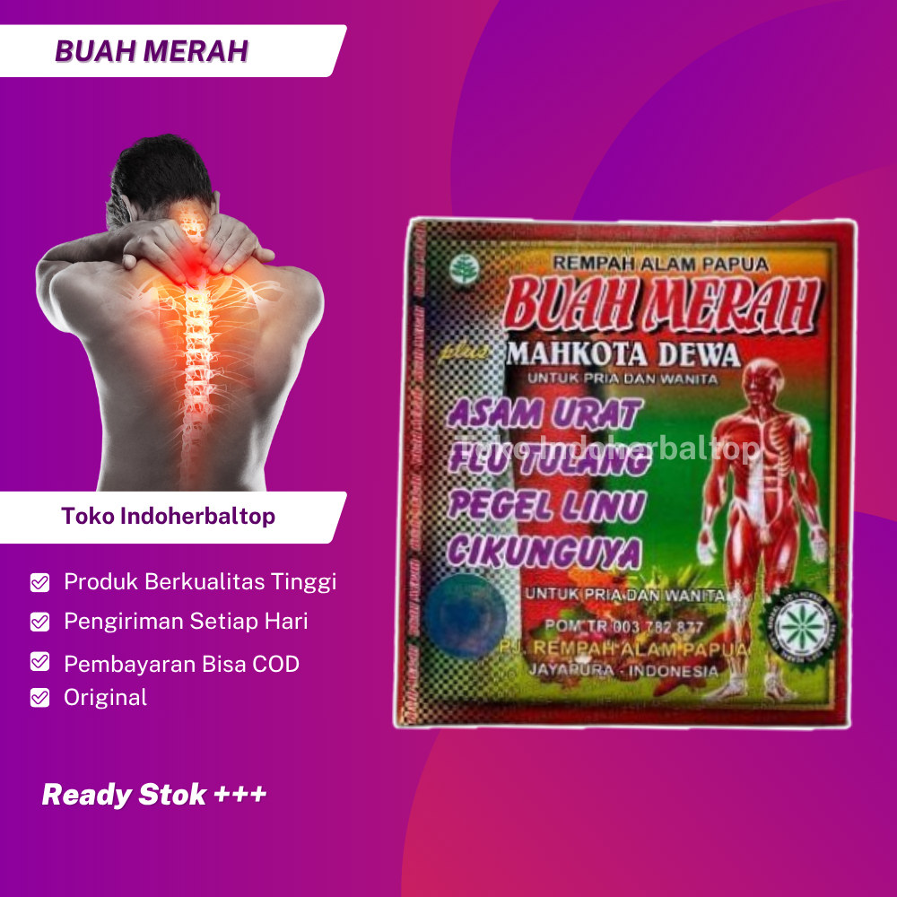 

Buah Merah Mahkota Dewa Serbuk Original 100%