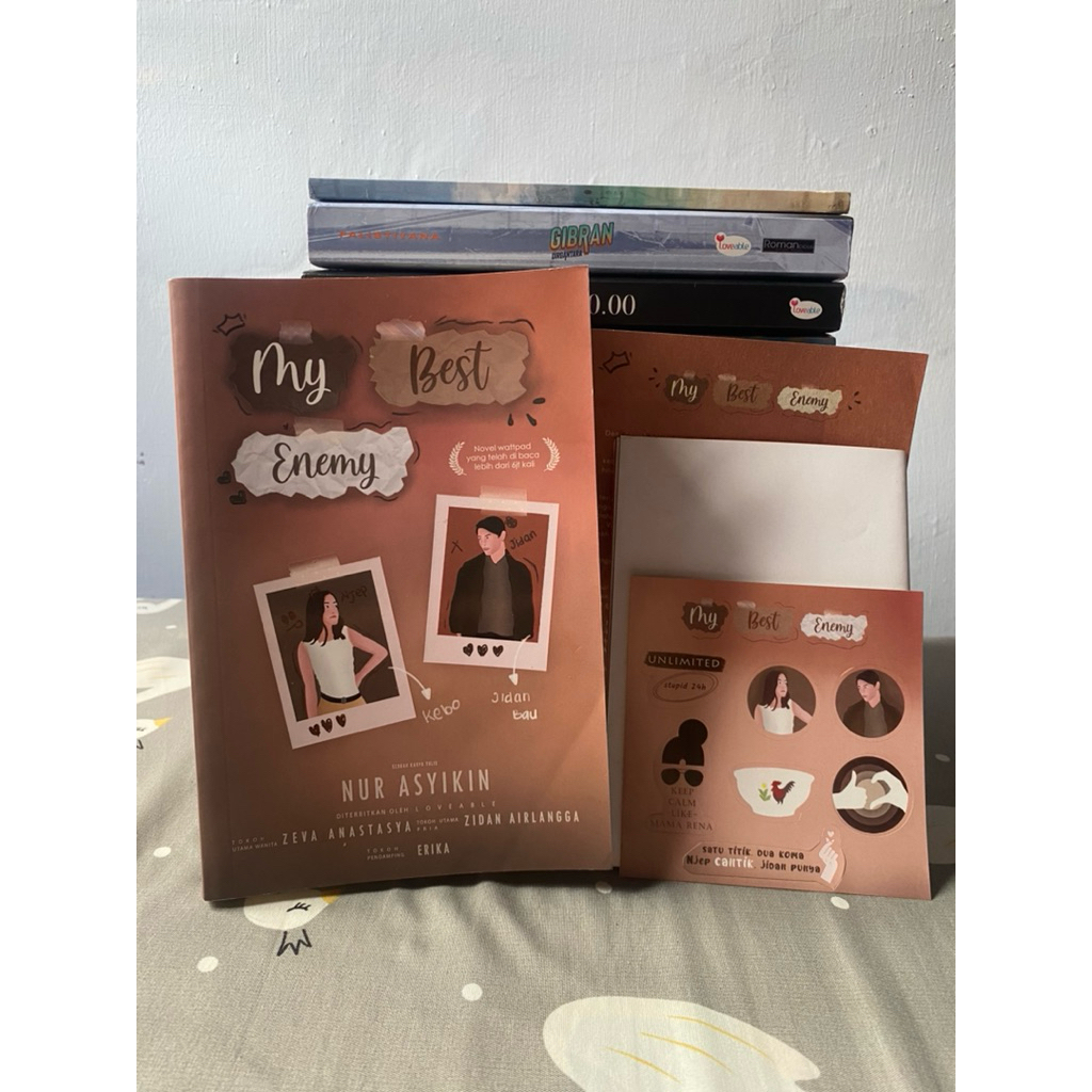 Novel MY BEST ENEMY preloved