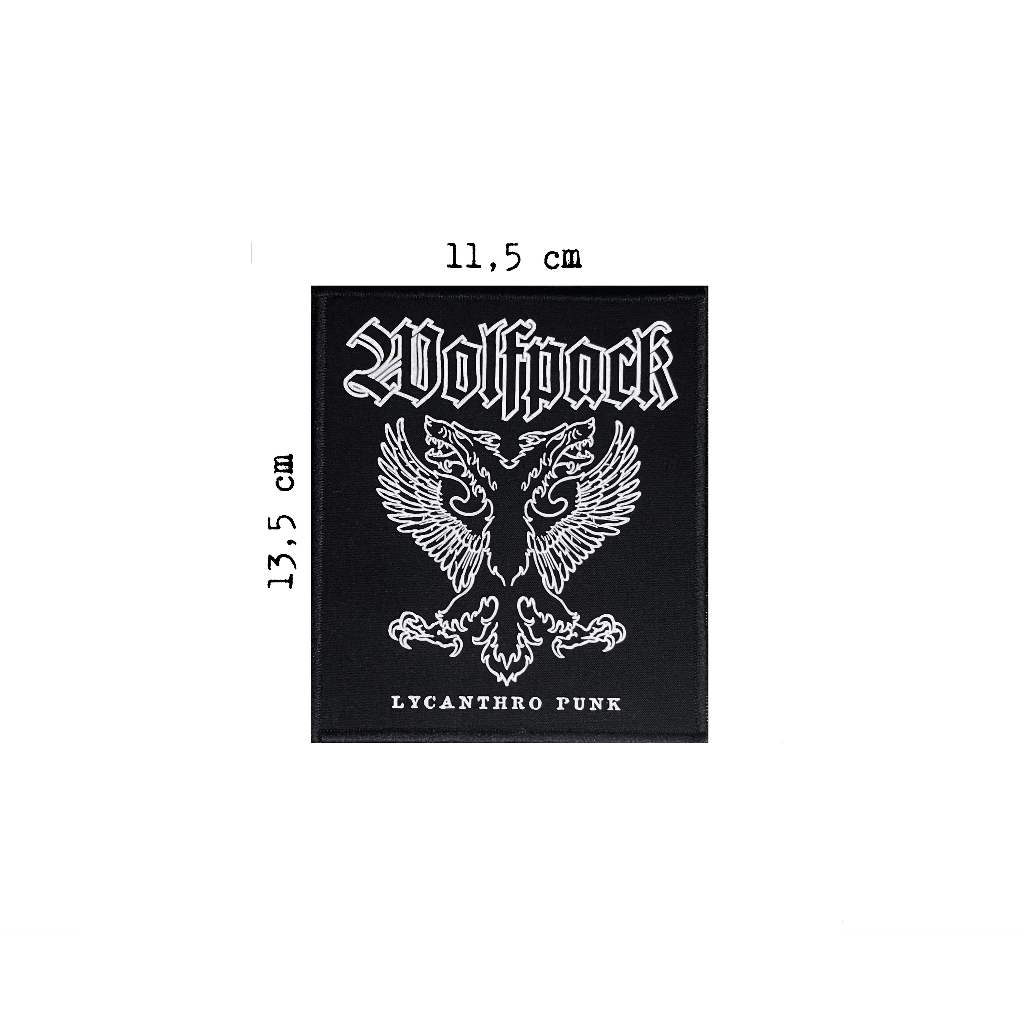 Patch Emblem Band Punk Wolfpack