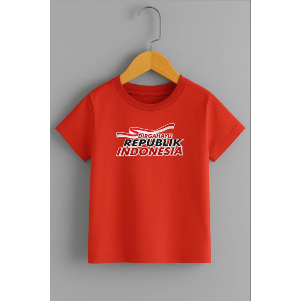 KAOS ANAK DIRGAHAYU REPUBLIK INDONESIA