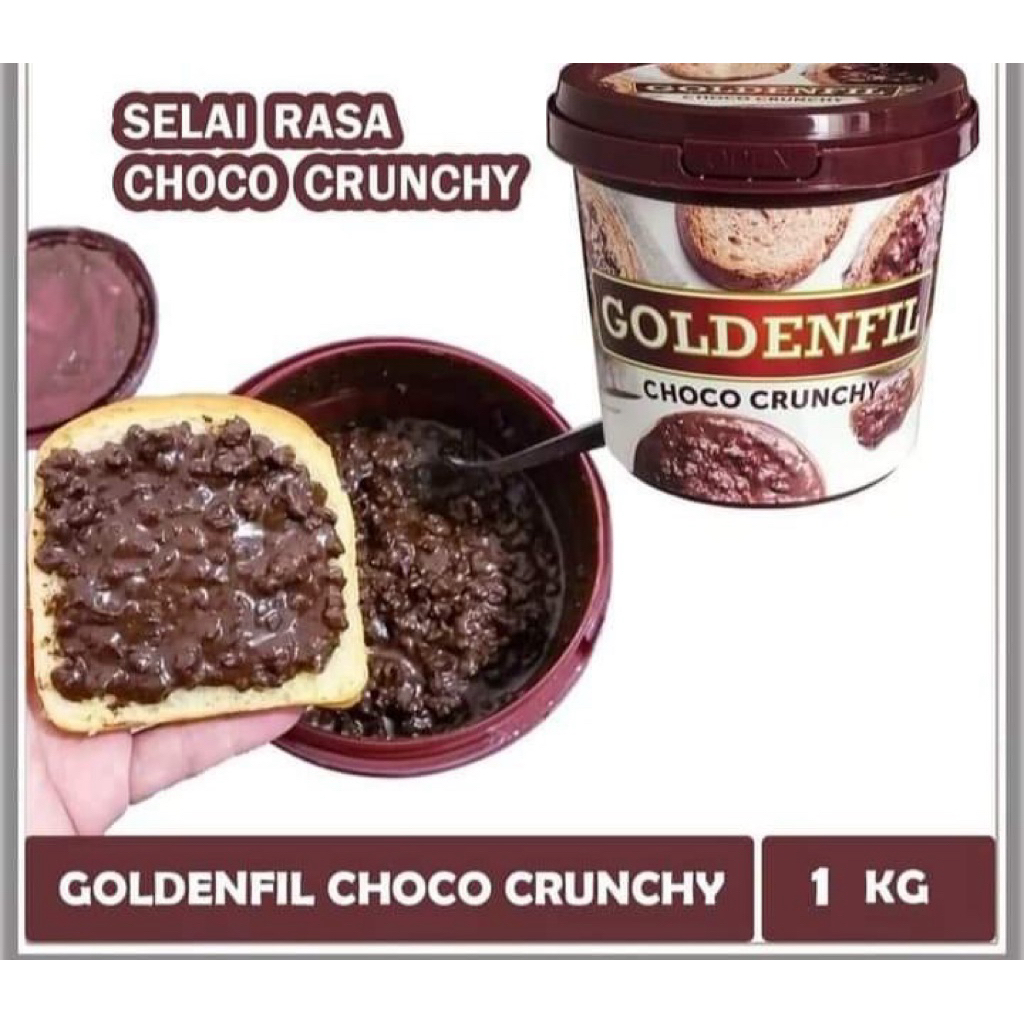 

Goldenfill cruncy spread selai olesan renyah
