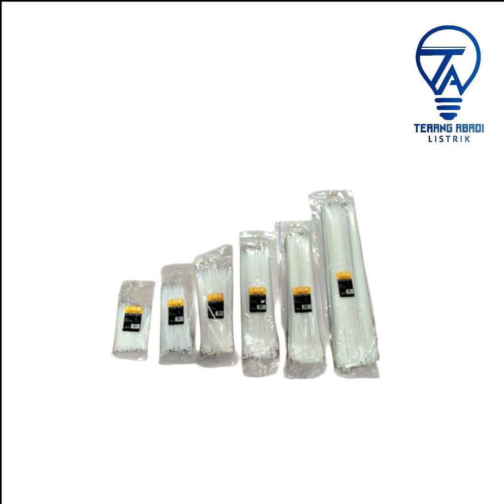 

kabel ties bagus fox putih