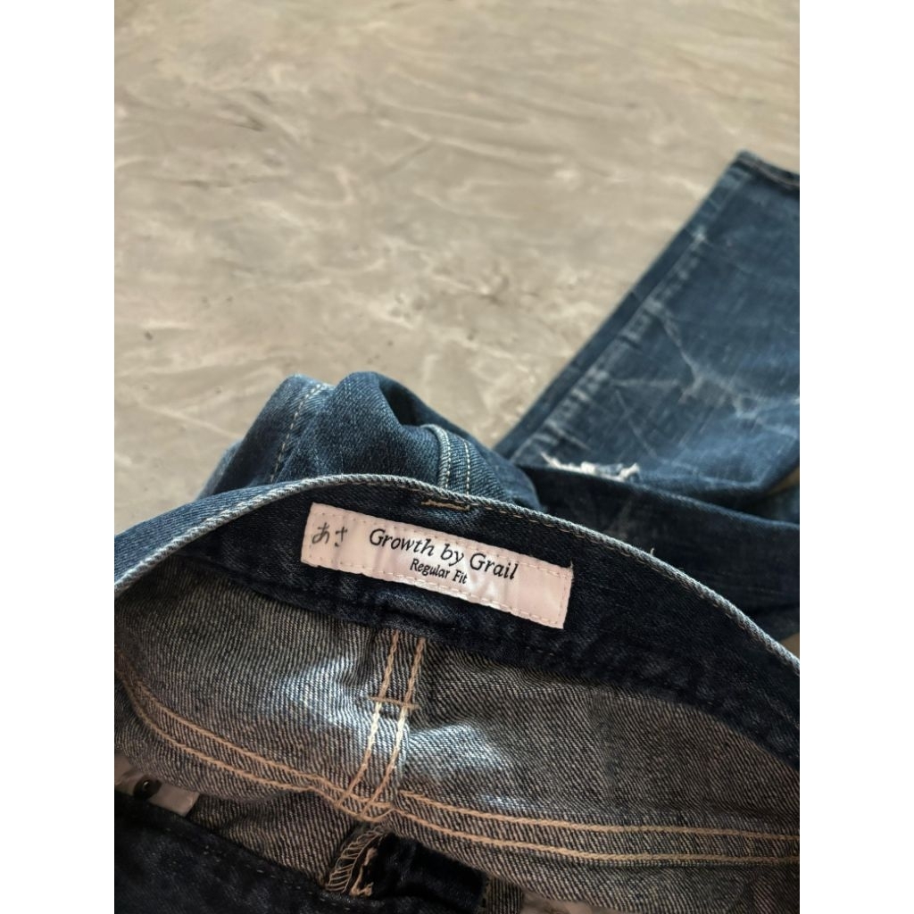 celana jeans growth by grail/tornadow mart/Zara/UNIQLO/plac/number nine