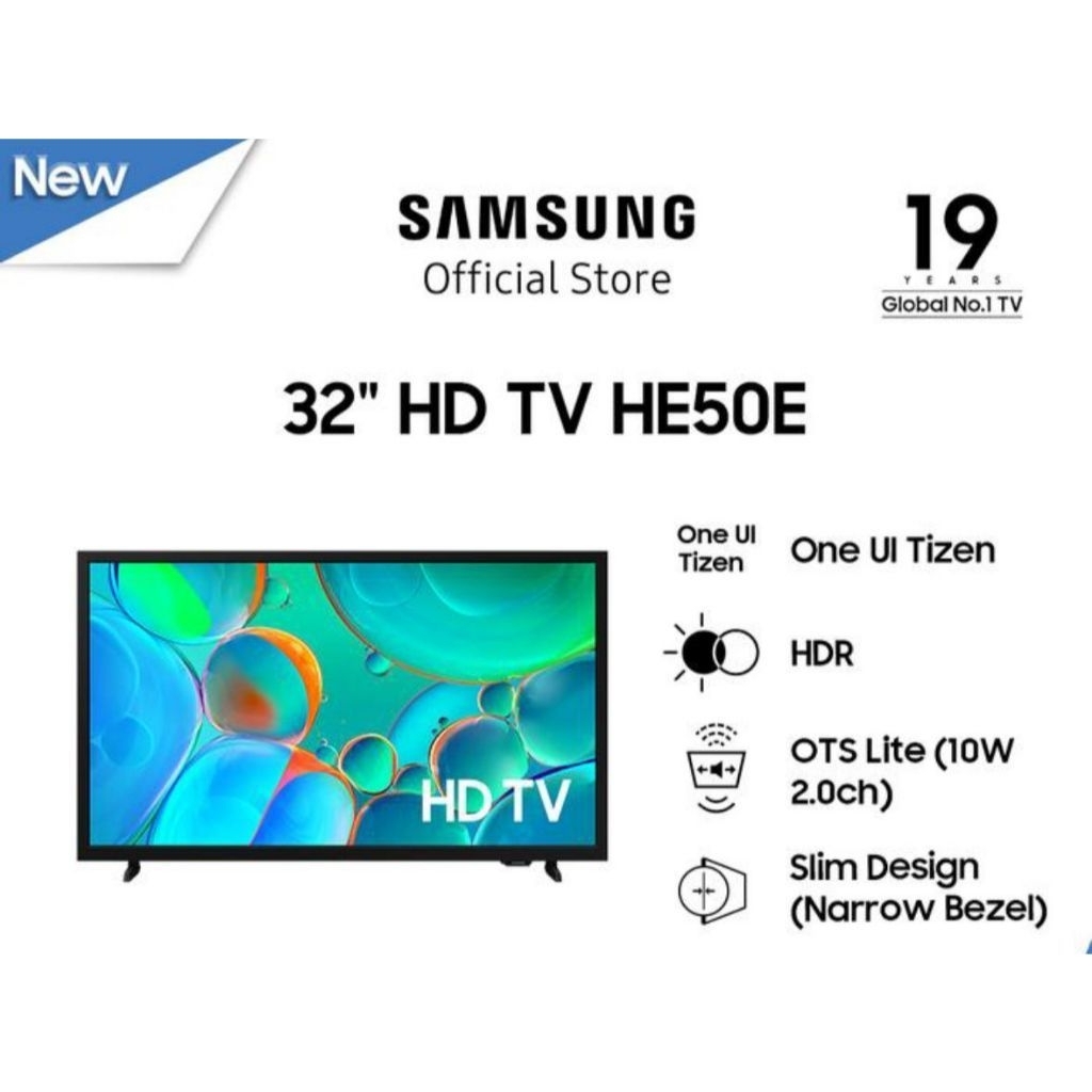 Samsung HD TV 32 inch, NEW