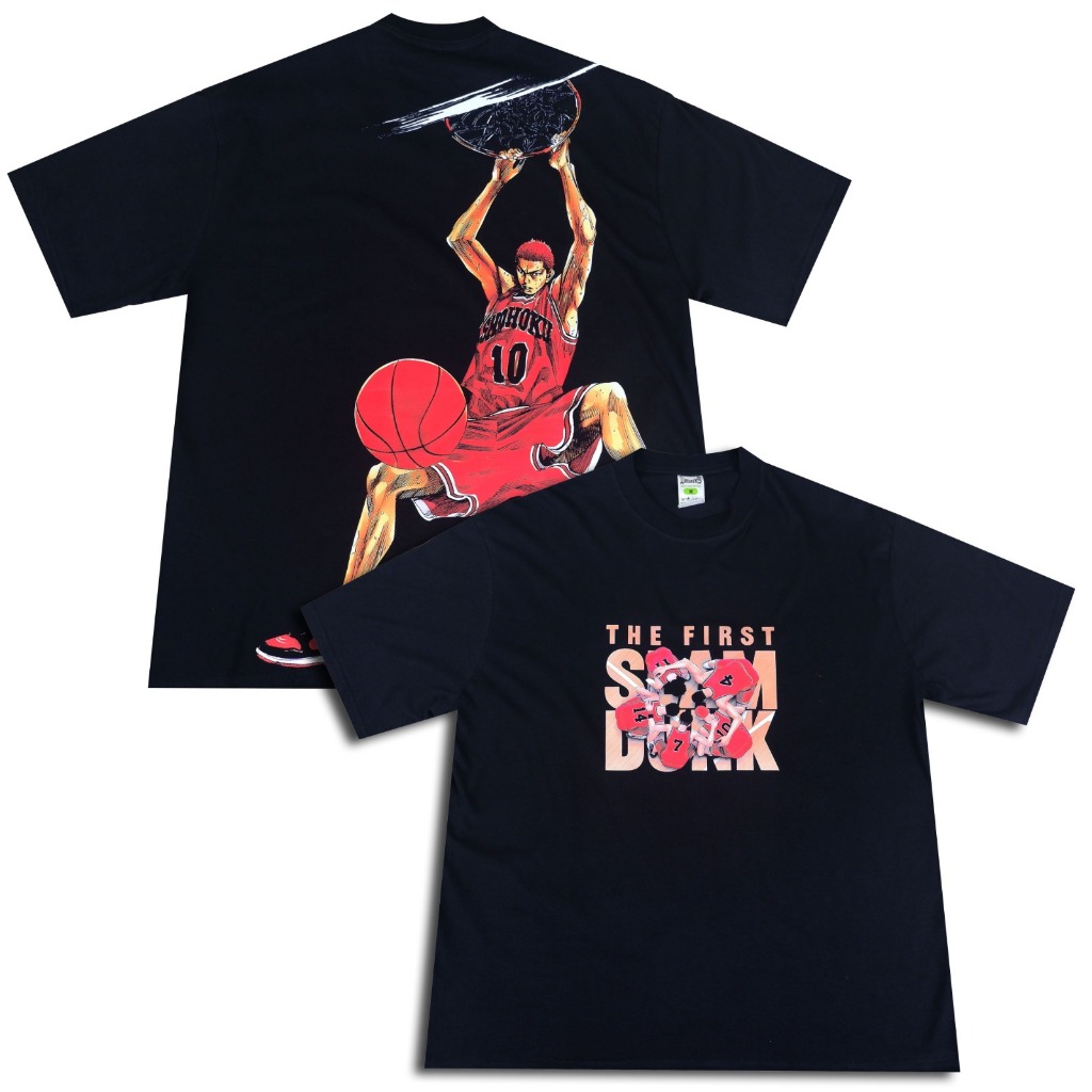BIG OVERSIZE T-SHIRT SLAMDUNK AOP YHBOOTLEG