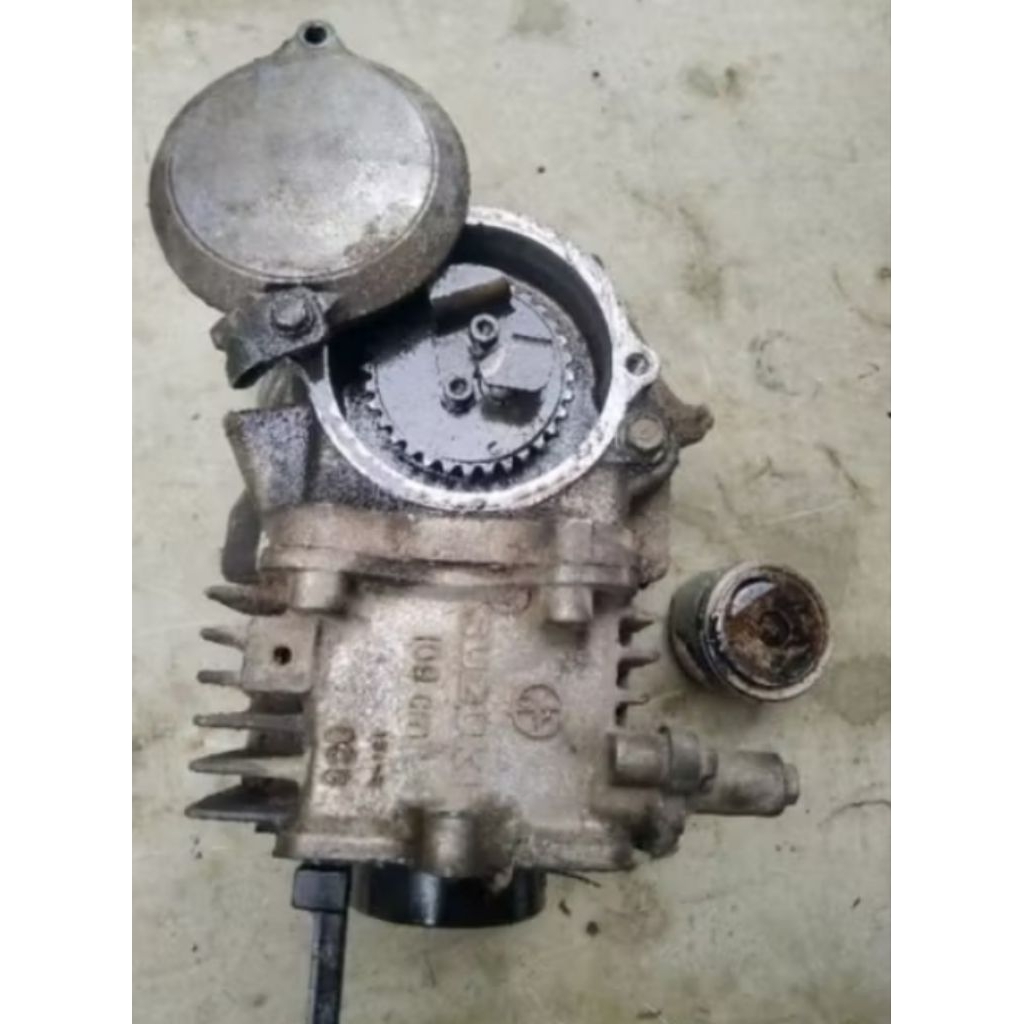 BLOK HEAD BLOCK HEAD SILINDER HEAD SUZUKI SMASH 110 PNP SMASH NEW FULL SET ORIGINAL COPOTAN