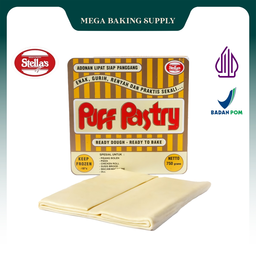 

Stella's Puff Pastry 750 gr | Mega Baking Supply