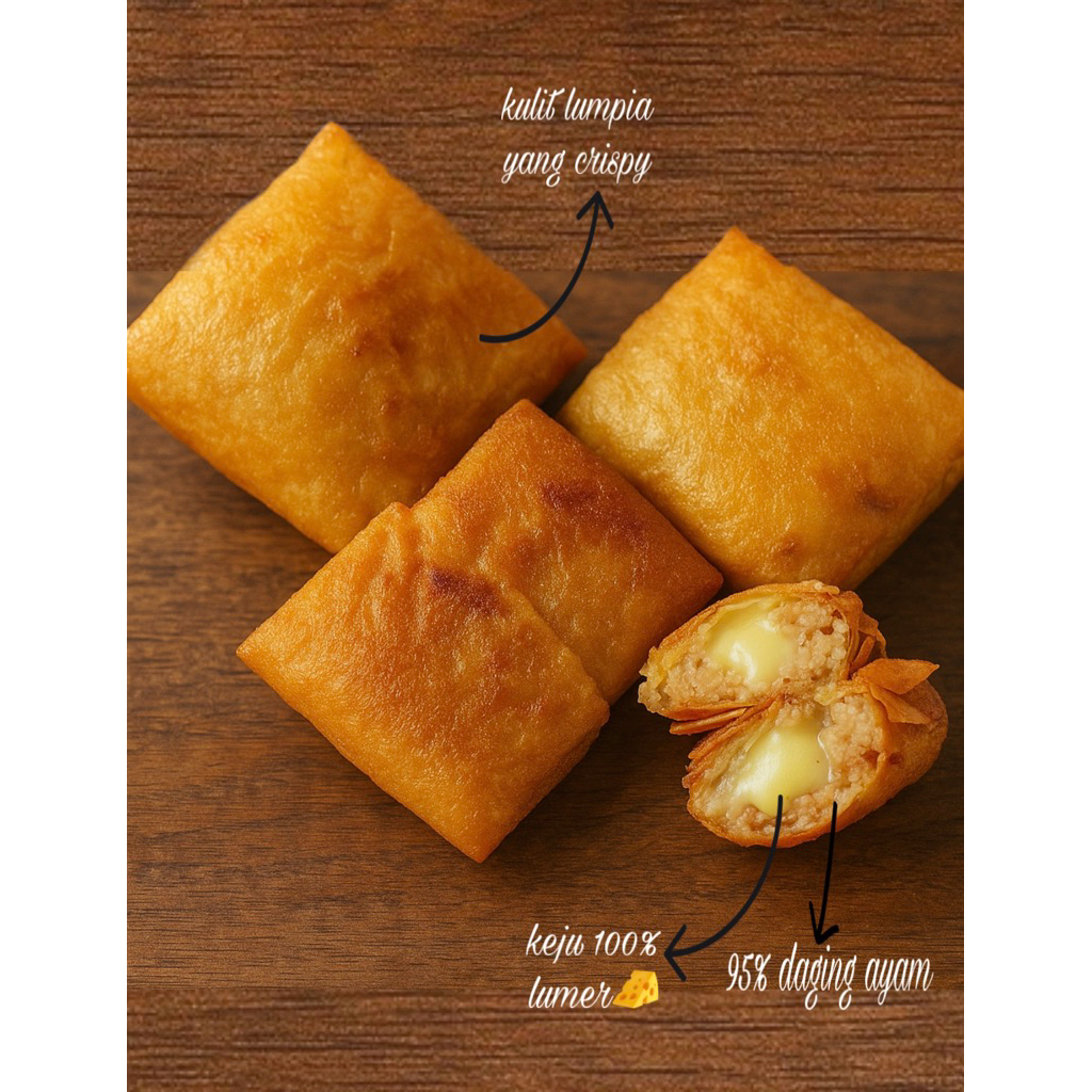 

DIMSUM GORENG KEJU LUMER