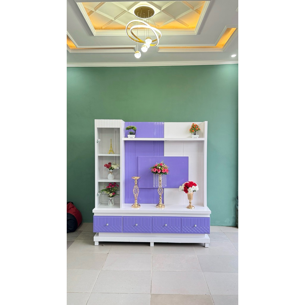 bedrov tv/lemari tv/penyekat ruangan/lemari