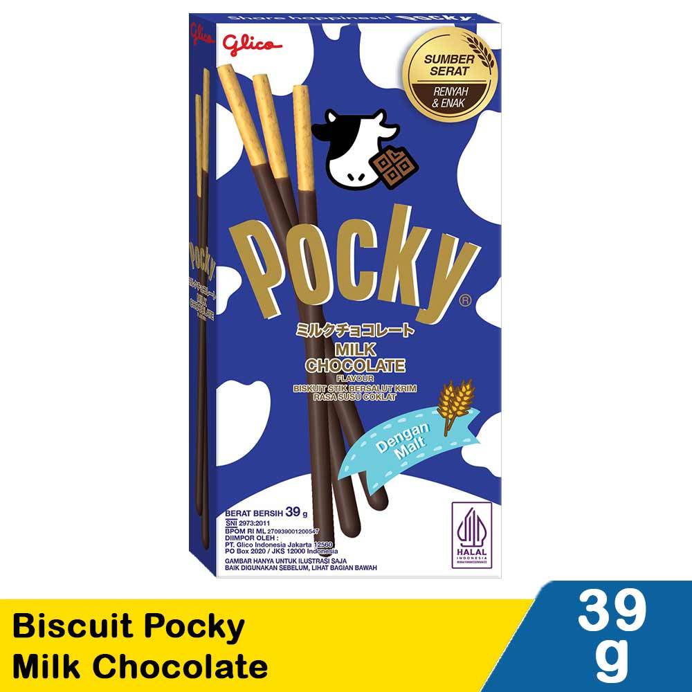 

glico biscuit pocky milk chocolate 39g