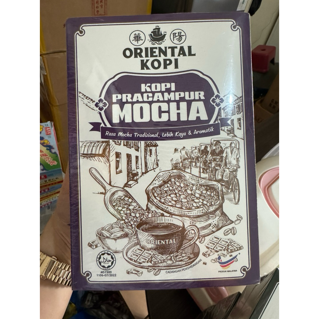

oriental kopi pracampur mocha 10 bungkus
