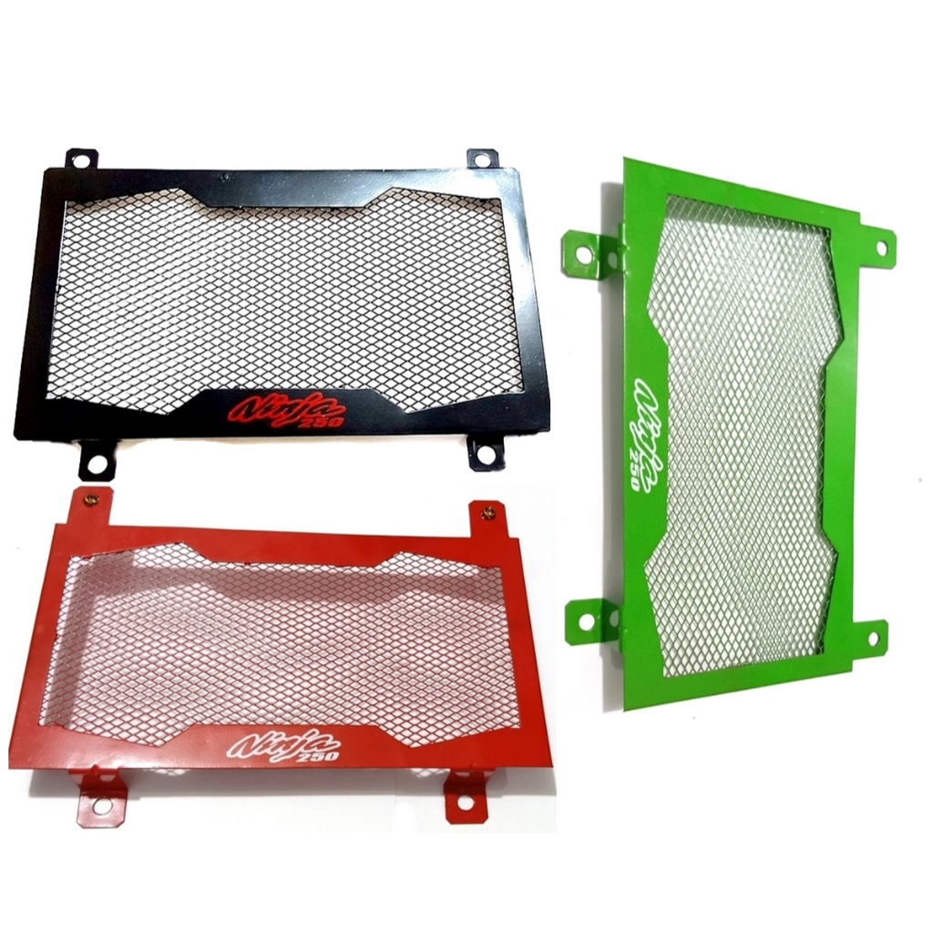 TUTUP RADIATOR NINJA 250 F1 OLD-NINJA 250 KARBU COVER RADIATOR NINJA 250 / tutup radiator ninja 250 