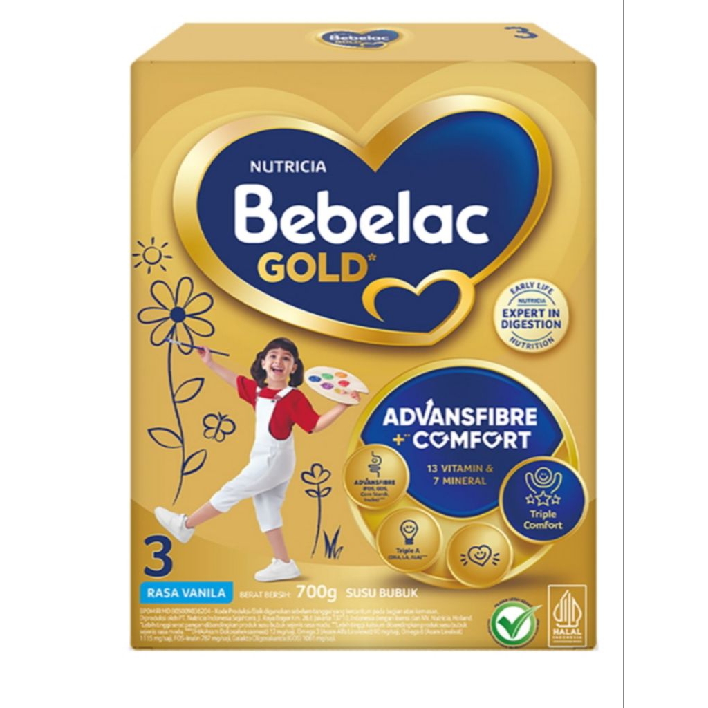 

Bebelac Gold tahap 3 700gr susu pertumbuhan rasa vanila madu