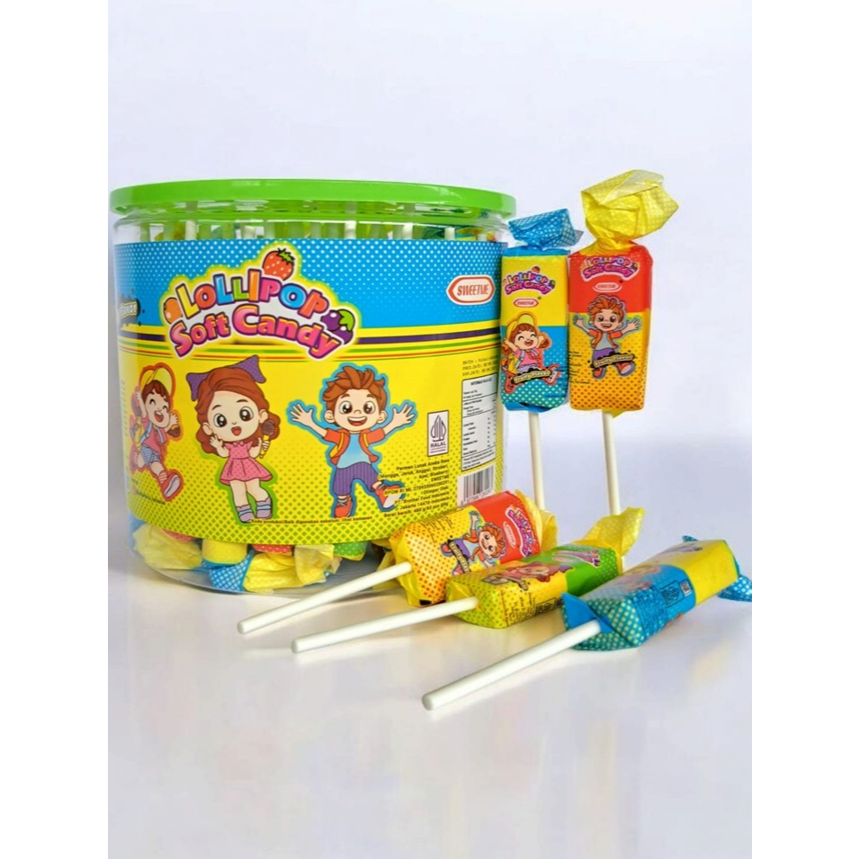 

Sweetme lollipop soft candy 1 ples isi 60 pcs