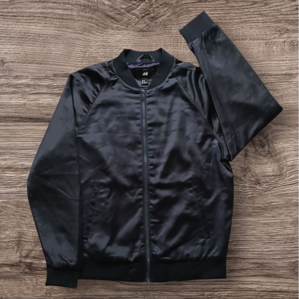 Jaket Bomber Sukajan H&M Nihonsei-Chukohin  Branded