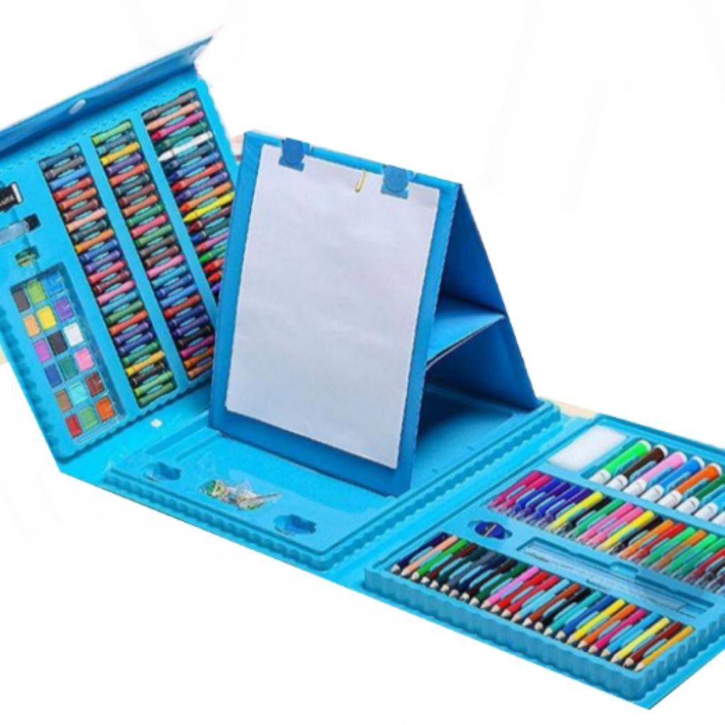 

208 Pcs Set Crayon Kids Super Mega Art Coloring Oil Pastels Pencil Drawing Painting Stationery