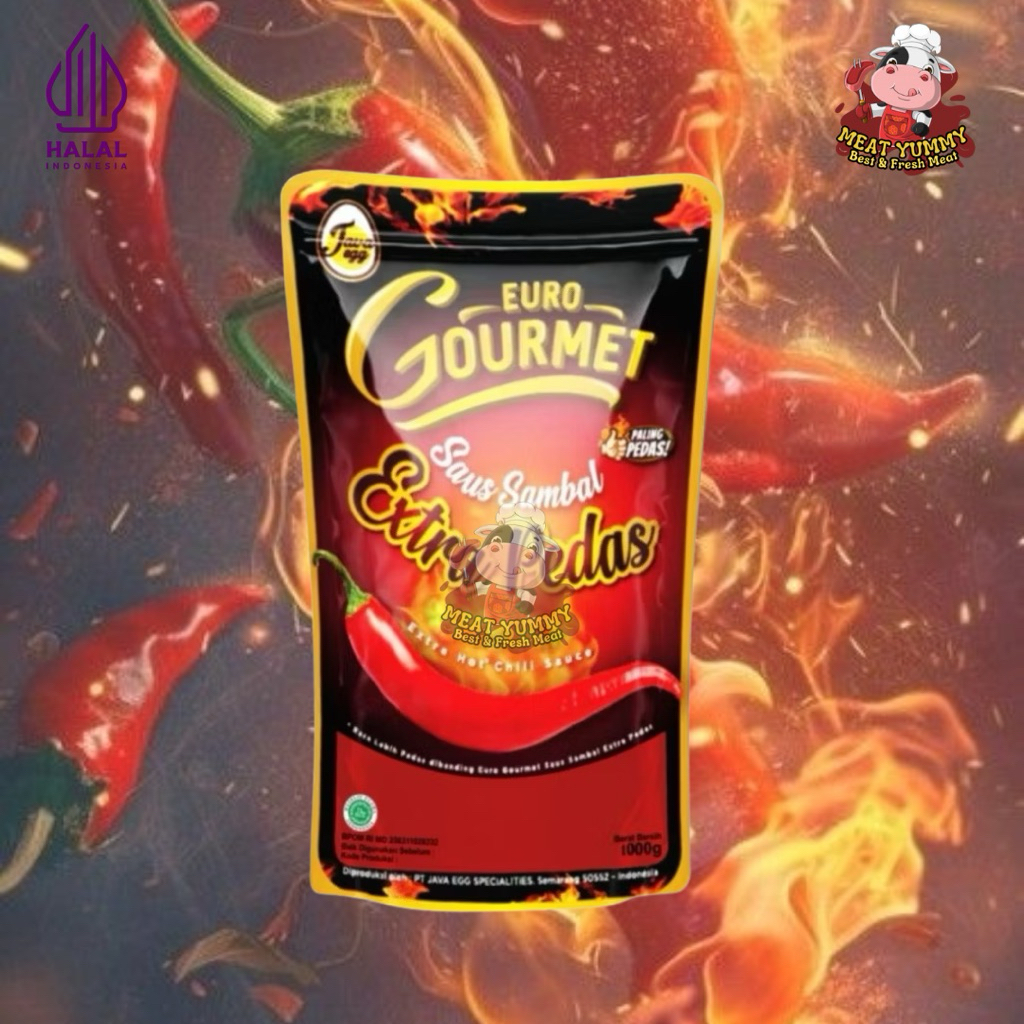 

Gourmet Sambal Extra Pedas 500gram