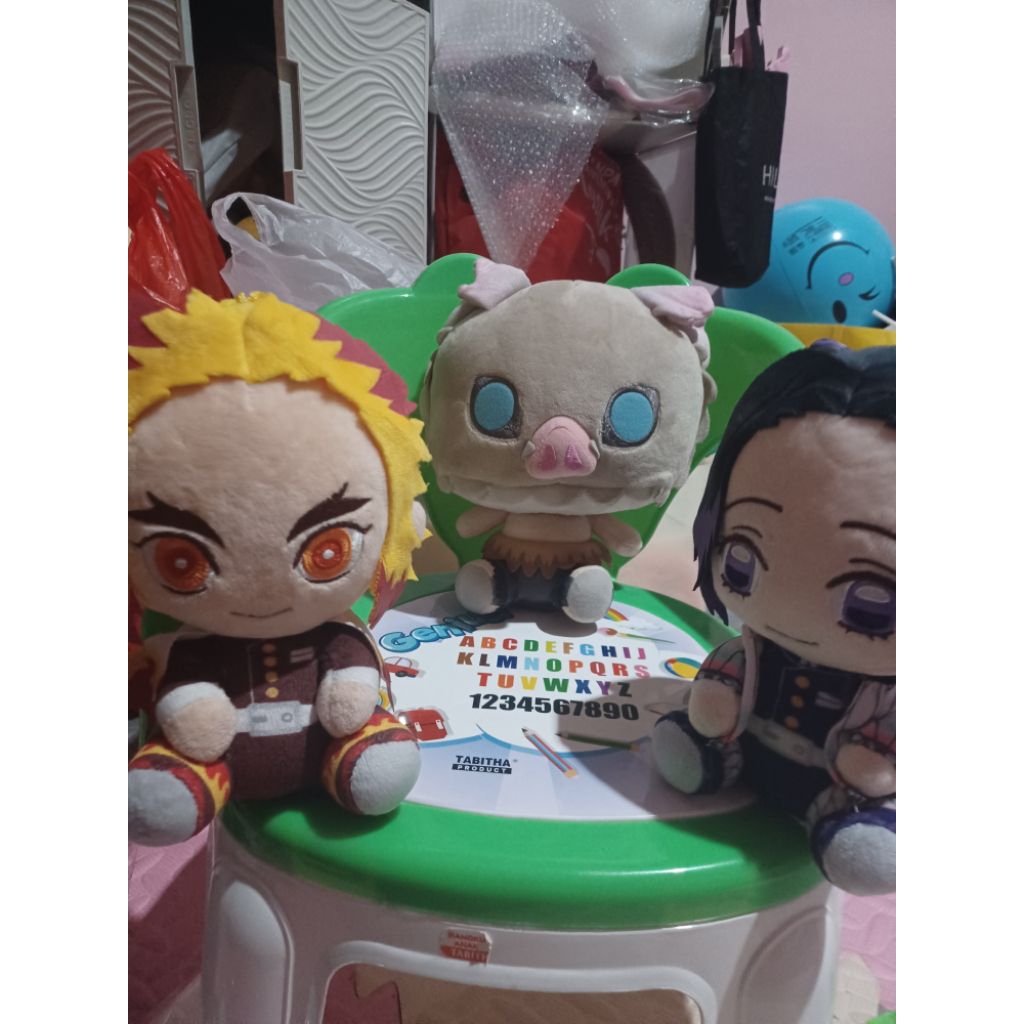 Plush Doll Demon Slayer Kimetsu No Yaiba Inosuke Hashibira Rengoku Kyojuro Shinobu Kocho Original Me
