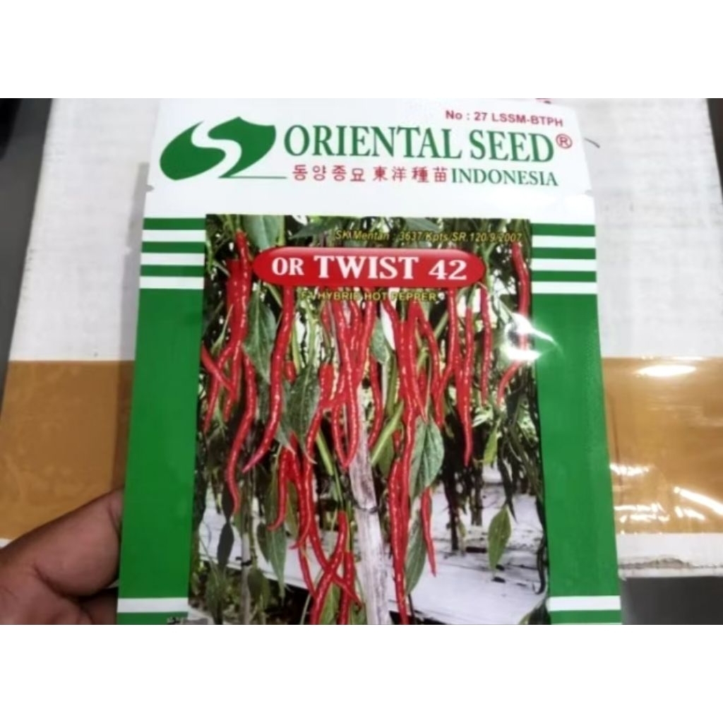 Or twist 42(benih cabe keriting )10 grm