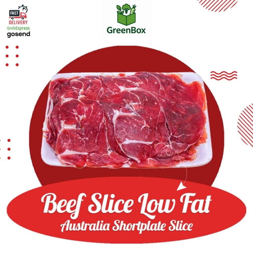 

Beef Shortplate Slice Low Fat - Daging Sapi Australia Shortplate Slice
