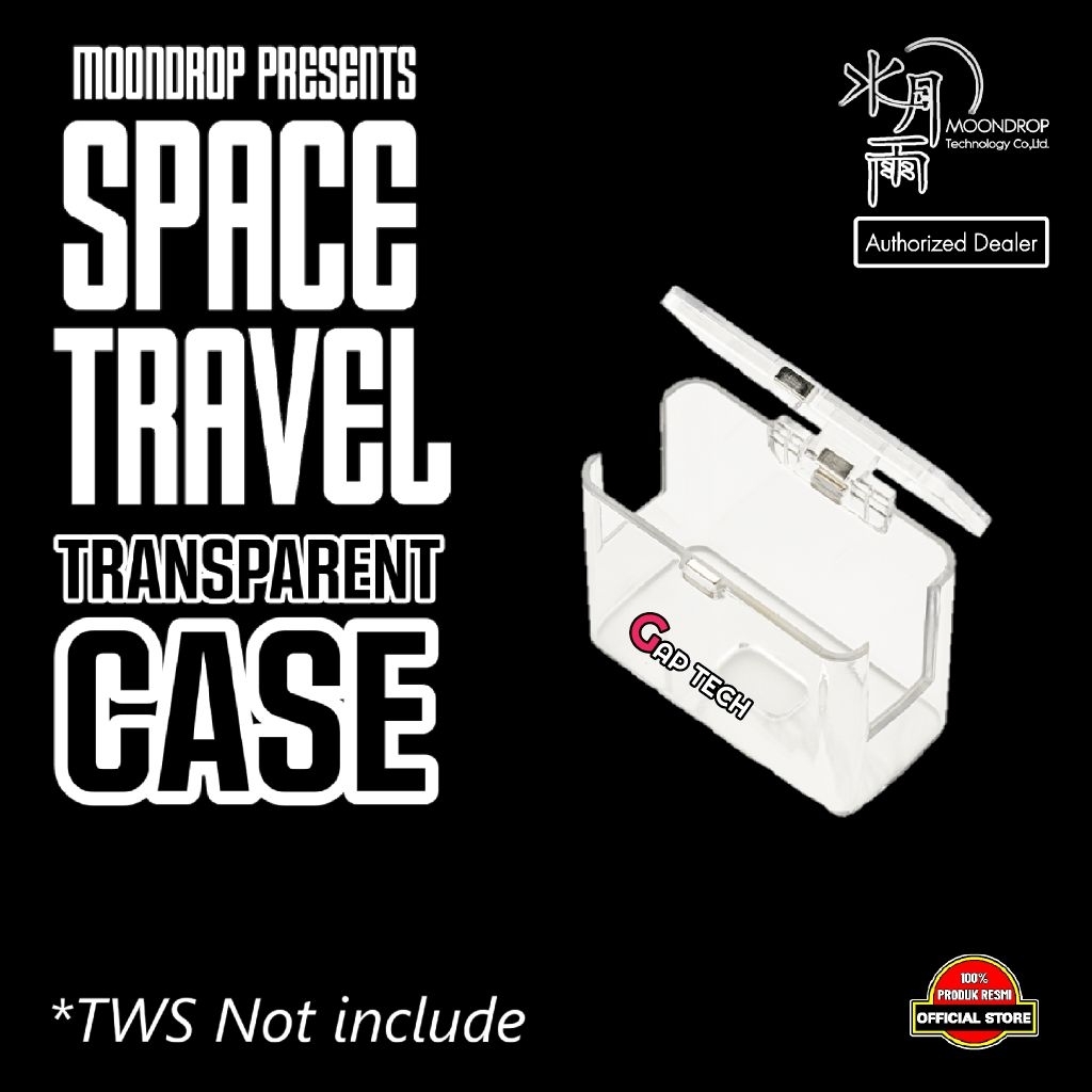 Moondrop Space Travel Magnetic Protective Case / Transparent Case for Space Travel / Space Travel 2 