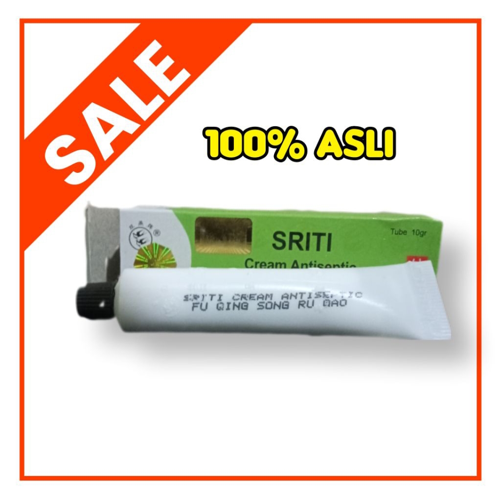 Salep Sriti Berhologram Kemasan Baru-Salep gatal/salep antiseptik/salep paling ampuh/salep cina pali