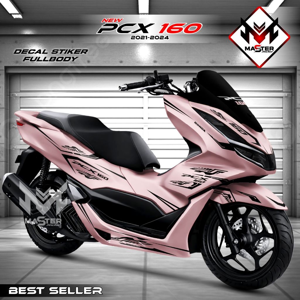decal sticker full body honda pcx 160/150 motip List Polosan Elegant 2021-2024
