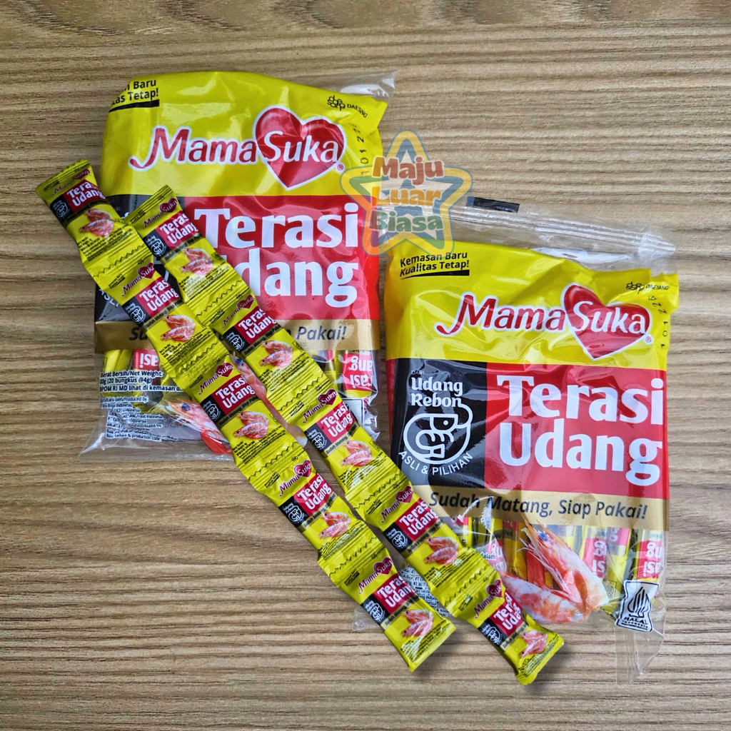 Terasi Udang MamaSuka /  Terasi Udang Matang Siap Pakai