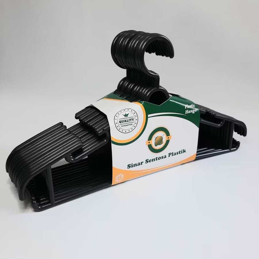 C Pakaian Dewasa Hanger Plastik Tebal Dan Kuat