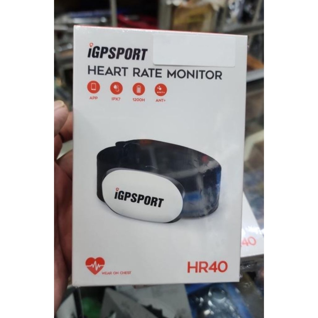 IGPSPORT HR40 heart rate monitor chest / dada support bluetooth ANT+