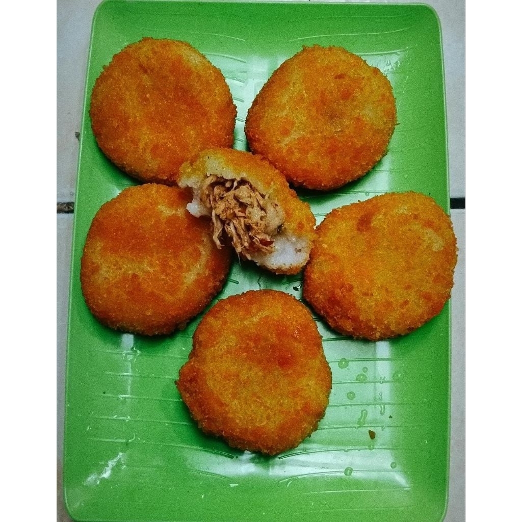 

Ulen crispy ayam ori/pedas isi 10 pcs