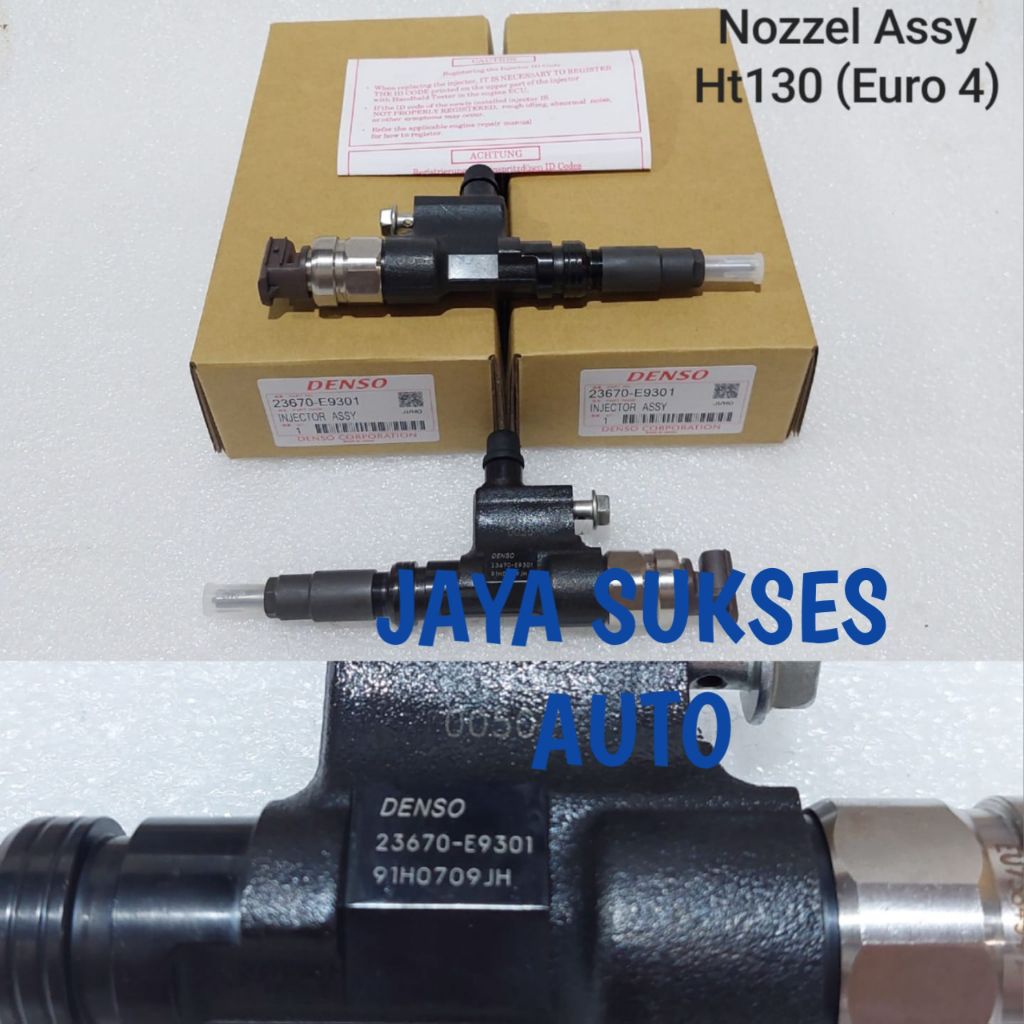 Nozzle Assy Nozzle Injector Nozzle Injektor Hino Dutro HT130 Euro 4 23670-E9301N Original