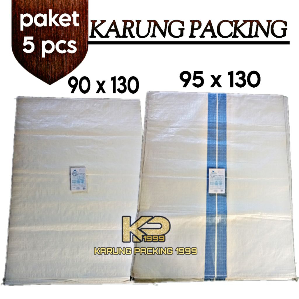 Karung 90x130, 95x130 baru, karung plastik besar, karung packing