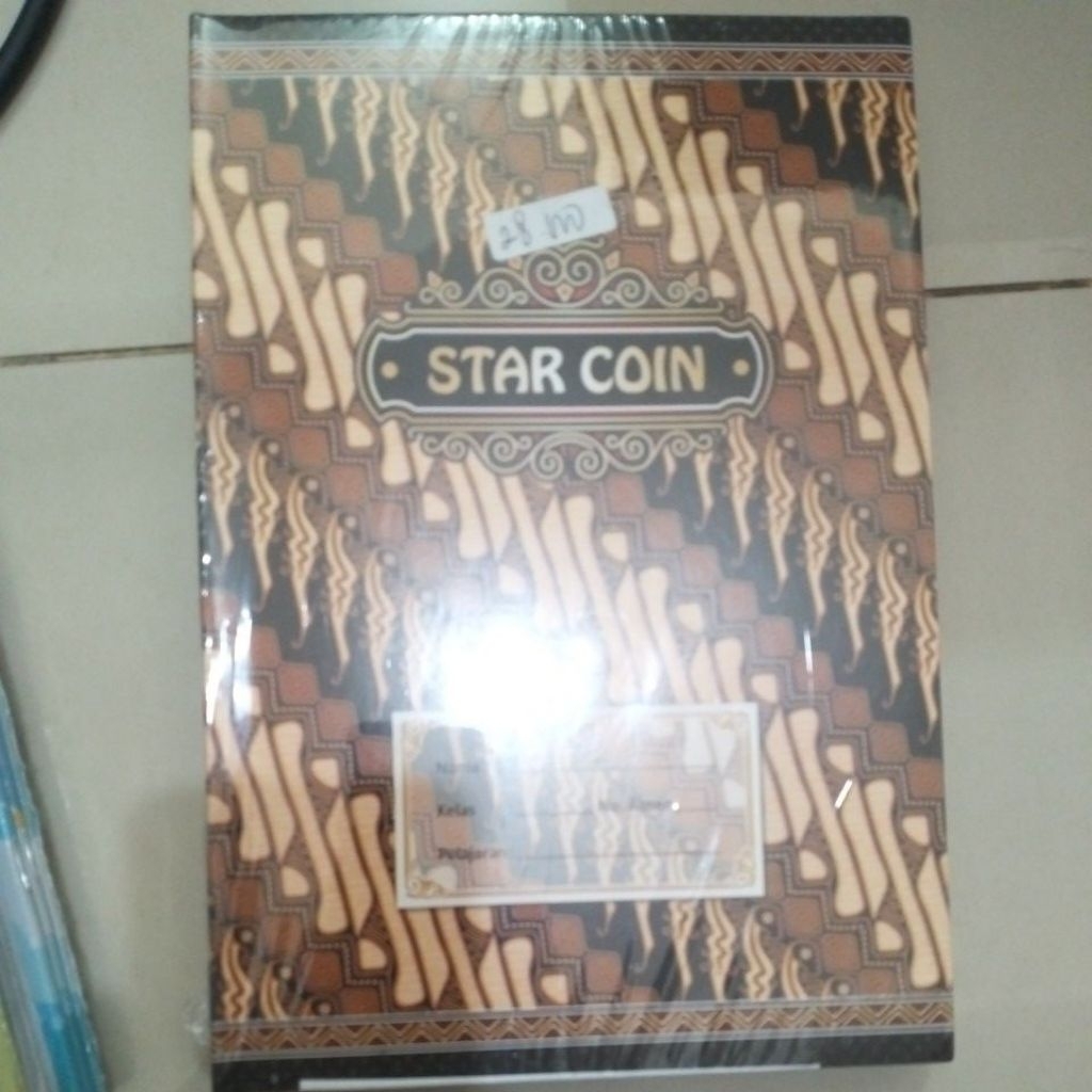 

Buku Tulis Coin Boxy