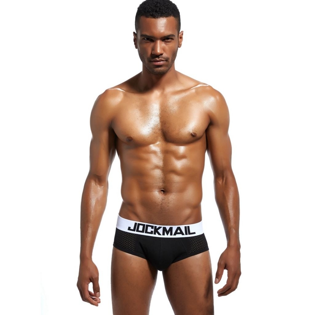 Jockmail Cotton Mesh Brief original celana Dalam Pria
