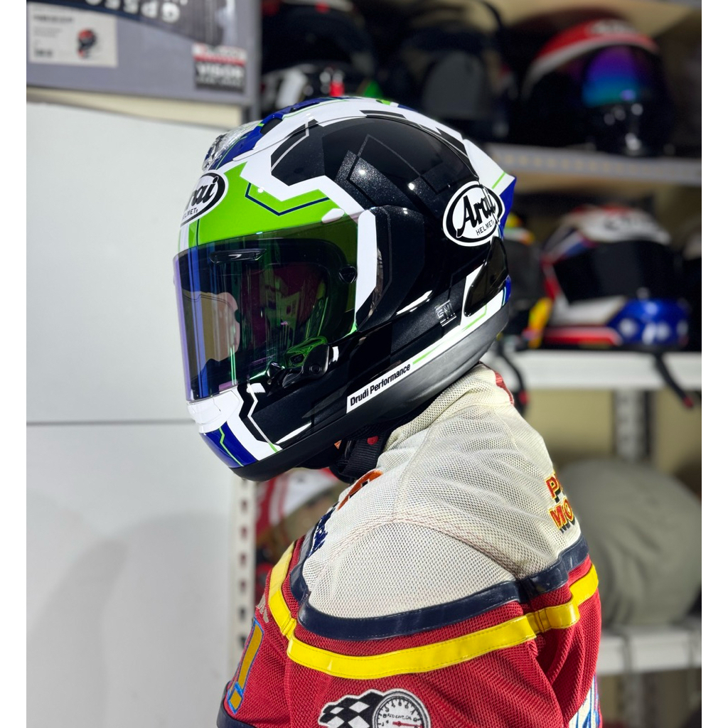 arai rx7x rea greeen