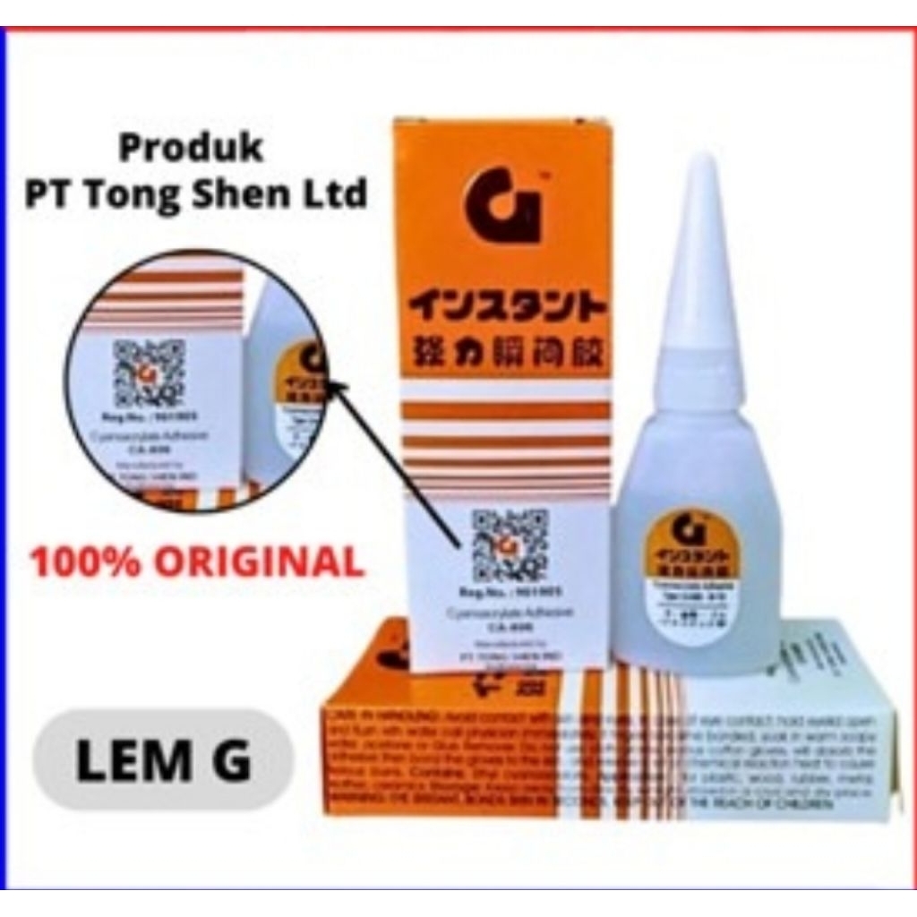 

Lem G Asli dan Lem G Handsome Per Biji