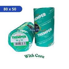 

Kertas Thermal Paper THEMPER Thermal 80 x 50 / 80x50 E-PRINT ECO Kertas Struk