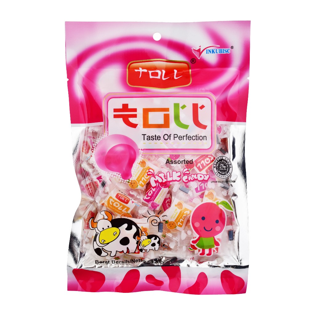 

Permen Toll Susu Lunak/Keras 120gr Halal BPOM