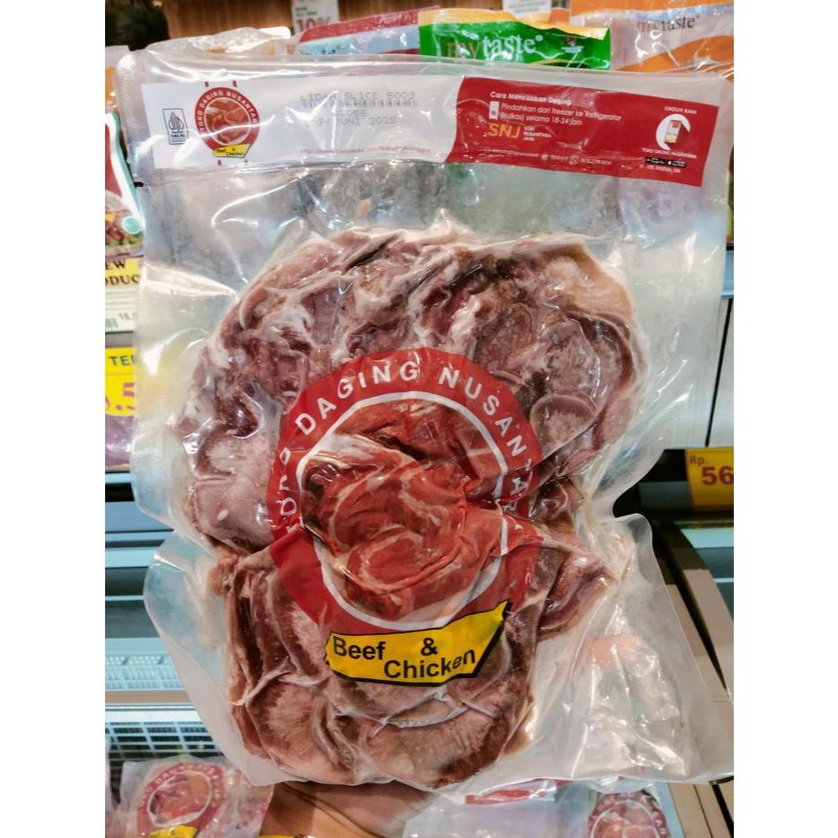 

lidah sapi slice 500gr (iris tipis)