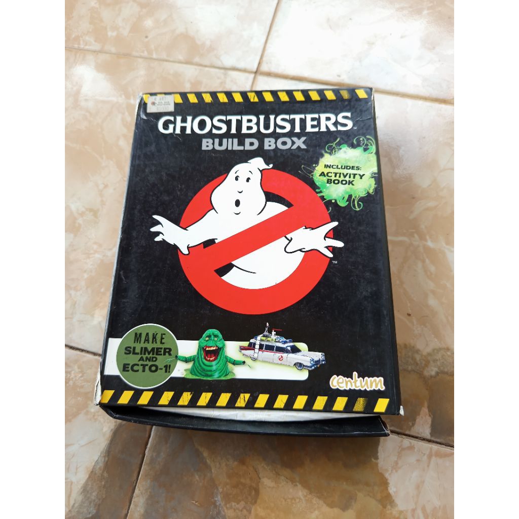 Mainan Paper craft Ghostbusters Build Box & Bukunya
