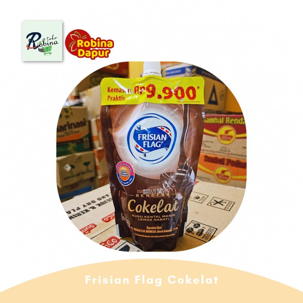 

Frisian Flag Cokelat Kental Manis Pouch 240 gr