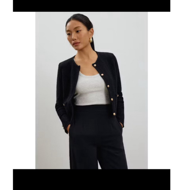 LOVE BONITO KNIT CARDIGAN PRELOVED LOVE BONITO SECOND