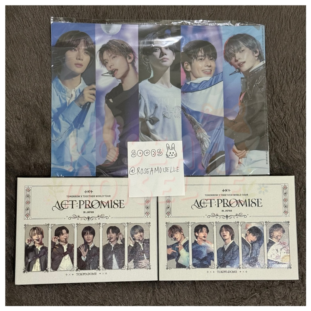 txt world tour act promise in japan digicode bluray - yeonjun soobin beomgyu taehyun hueningkai