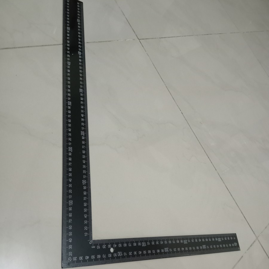 

New Penggaris Siku L Besi 40x60 Penggaris Siku Tukang Full Besi Siku Meter 40 x 60 cm Murah