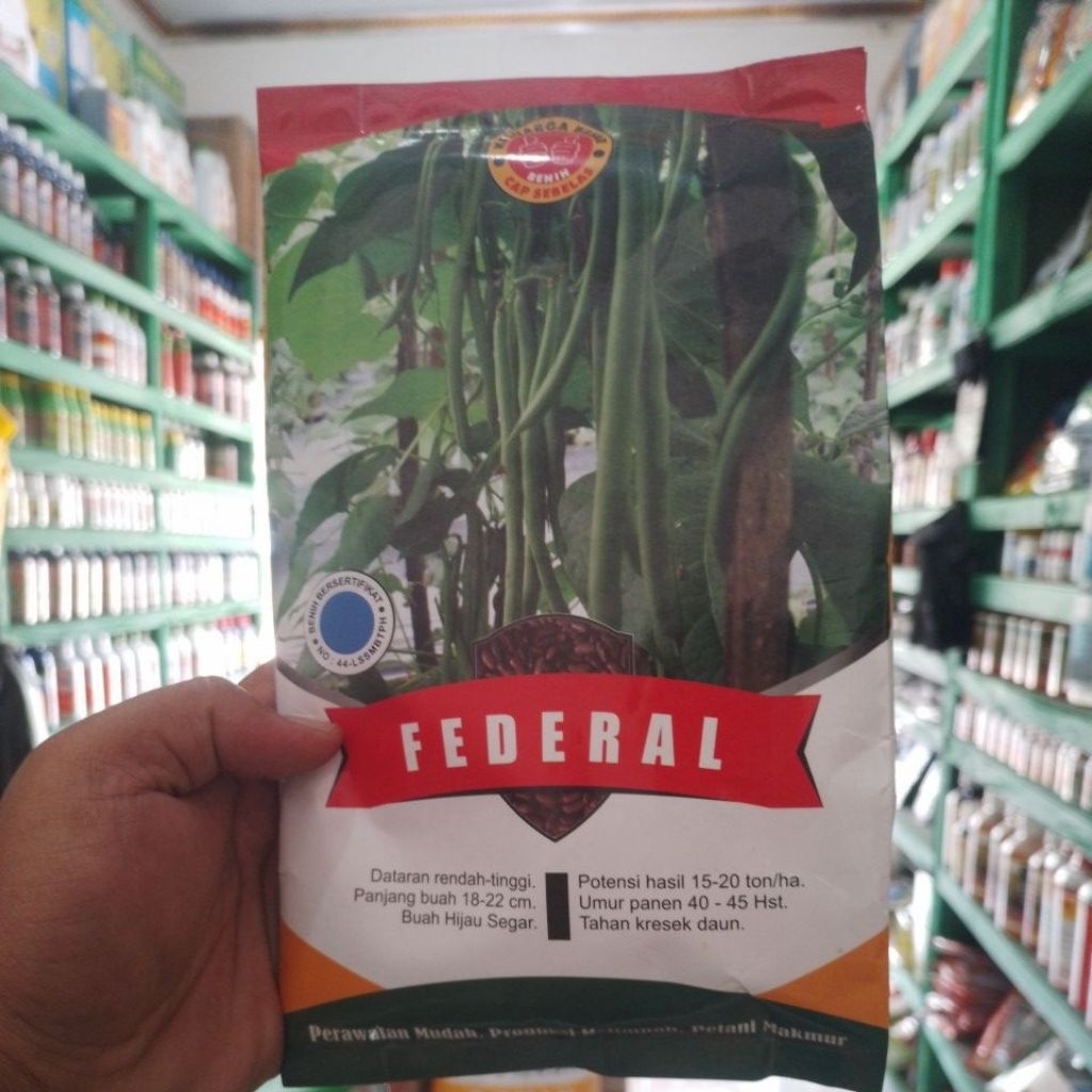 

bibit buncis federal 500gram